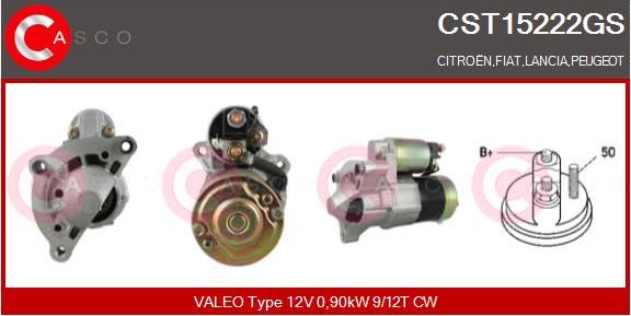 Casco CST15222GS - Стартер vvparts.bg