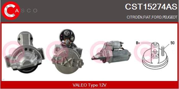 Casco CST15274AS - Стартер vvparts.bg