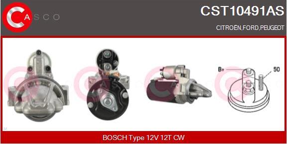 Casco CST10491AS - Стартер vvparts.bg