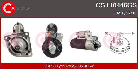 Casco CST10446GS - Стартер vvparts.bg