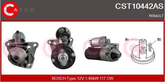 Casco CST10442AS - Стартер vvparts.bg