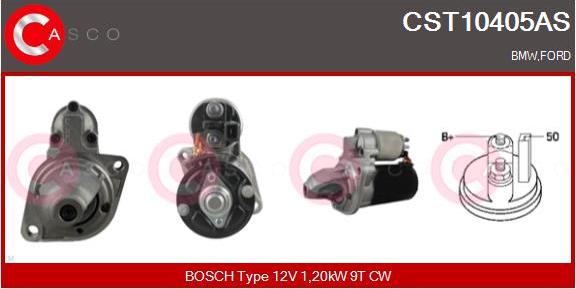 Casco CST10405AS - Стартер vvparts.bg