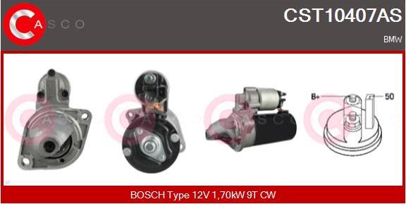 Casco CST10407AS - Стартер vvparts.bg