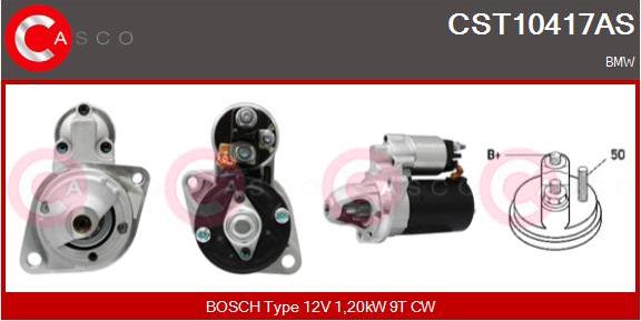 Casco CST10417AS - Стартер vvparts.bg