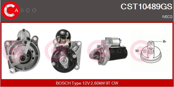 Casco CST10489GS - Стартер vvparts.bg