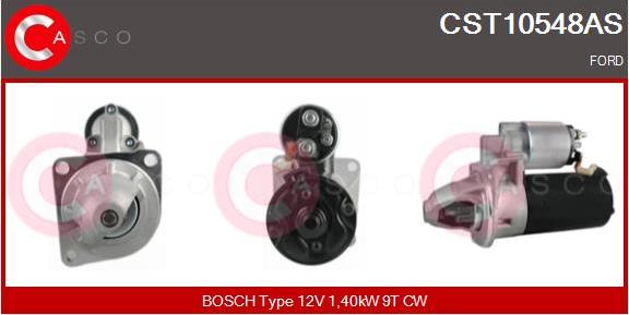 Casco CST10548AS - Стартер vvparts.bg