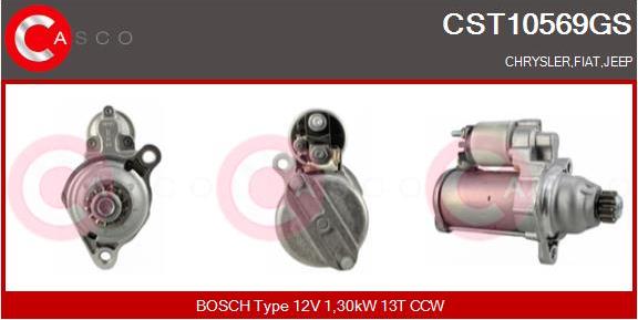 Casco CST10569GS - Стартер vvparts.bg