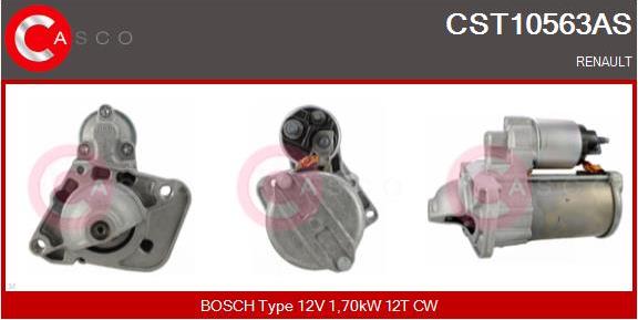 Casco CST10563AS - Стартер vvparts.bg