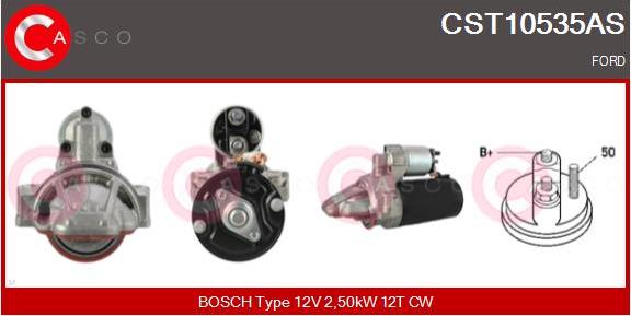 Casco CST10535AS - Стартер vvparts.bg