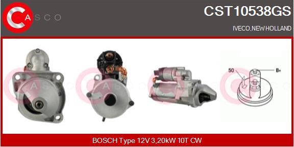 Casco CST10538GS - Стартер vvparts.bg