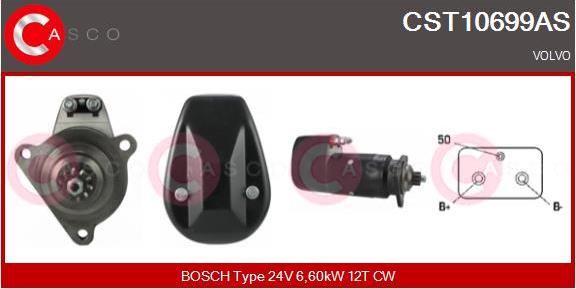 Casco CST10699AS - Стартер vvparts.bg