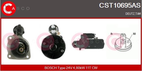 Casco CST10695AS - Стартер vvparts.bg