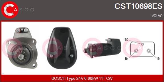 Casco CST10698ES - Стартер vvparts.bg