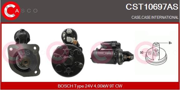 Casco CST10697AS - Стартер vvparts.bg