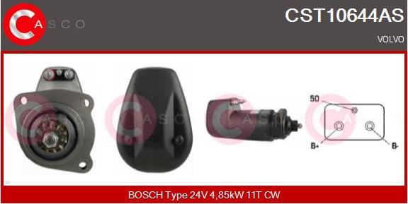 Casco CST10644AS - Стартер vvparts.bg