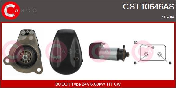 Casco CST10646AS - Стартер vvparts.bg