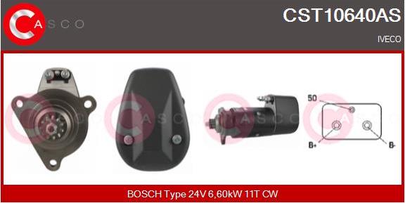 Casco CST10640AS - Стартер vvparts.bg