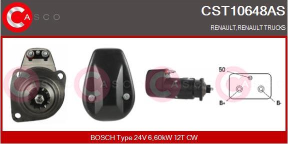 Casco CST10648AS - Стартер vvparts.bg