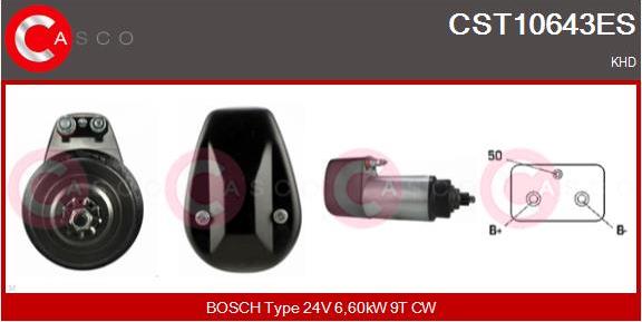 Casco CST10643ES - Стартер vvparts.bg