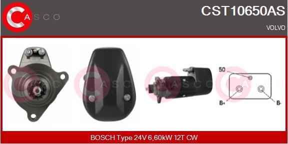 Casco CST10650AS - Стартер vvparts.bg