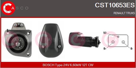 Casco CST10653ES - Стартер vvparts.bg