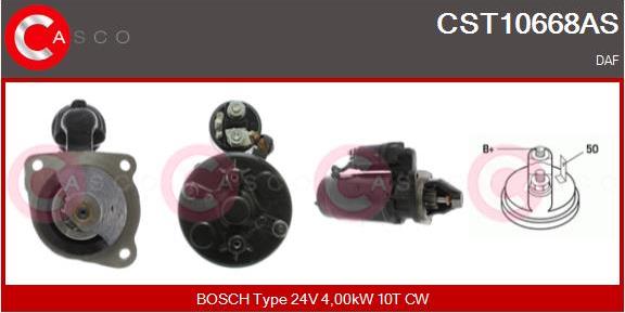 Casco CST10668AS - Стартер vvparts.bg