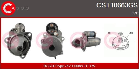 Casco CST10663GS - Стартер vvparts.bg