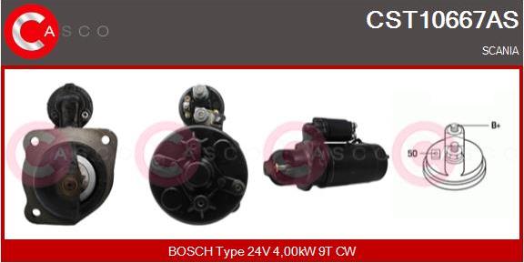 Casco CST10667AS - Стартер vvparts.bg