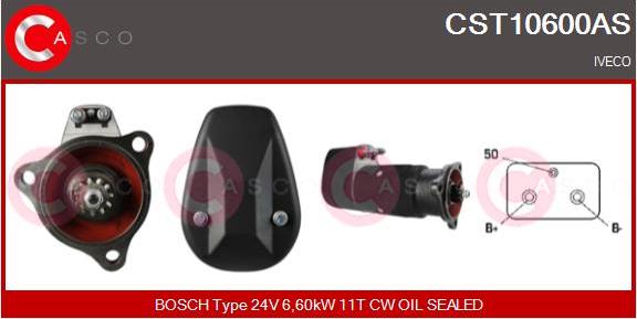 Casco CST10600AS - Стартер vvparts.bg