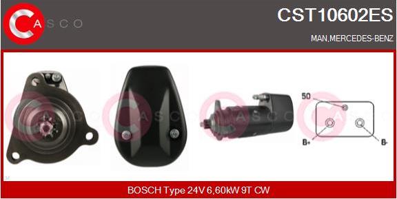 Casco CST10602ES - Стартер vvparts.bg