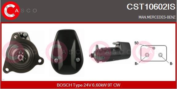 Casco CST10602IS - Стартер vvparts.bg