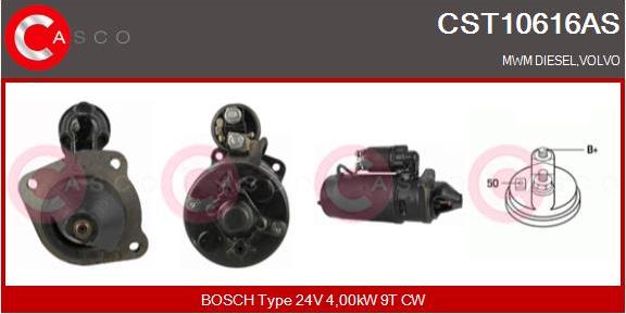 Casco CST10616AS - Стартер vvparts.bg
