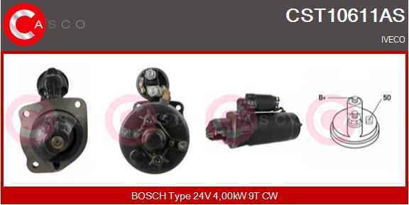 Casco CST10611AS - Стартер vvparts.bg