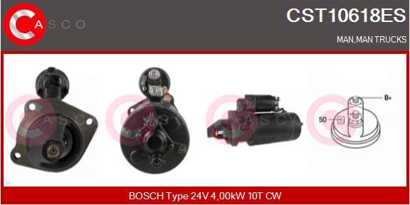 Casco CST10618ES - Стартер vvparts.bg