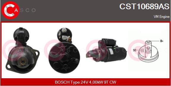 Casco CST10689AS - Стартер vvparts.bg