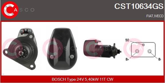 Casco CST10634GS - Стартер vvparts.bg
