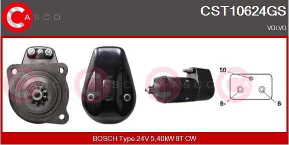 Casco CST10624GS - Стартер vvparts.bg