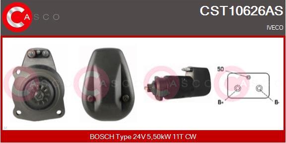 Casco CST10626AS - Стартер vvparts.bg