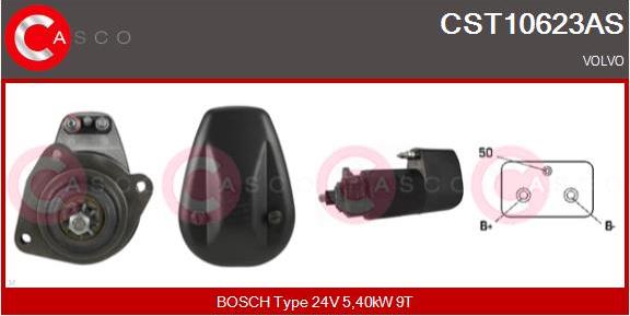 Casco CST10623AS - Стартер vvparts.bg