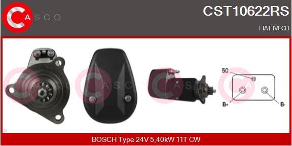 Casco CST10622RS - Стартер vvparts.bg