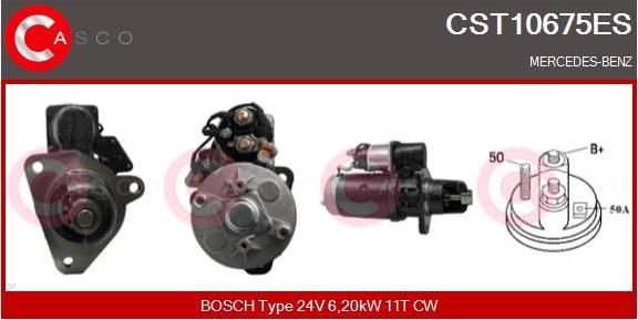 Casco CST10675ES - Стартер vvparts.bg