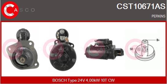 Casco CST10671AS - Стартер vvparts.bg