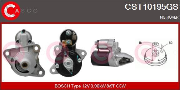 Casco CST10195GS - Стартер vvparts.bg