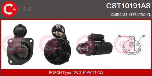 Casco CST10191AS - Стартер vvparts.bg