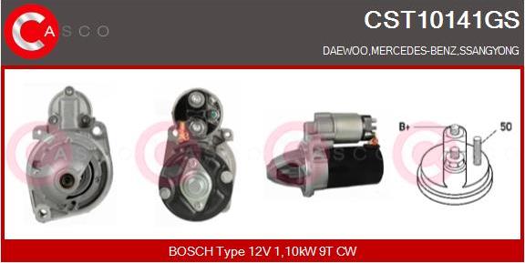 Casco CST10141GS - Стартер vvparts.bg