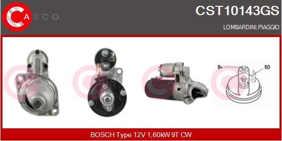 Casco CST10143GS - Стартер vvparts.bg