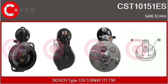 Casco CST10151ES - Стартер vvparts.bg