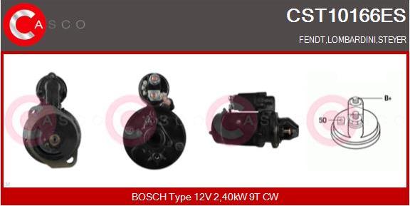 Casco CST10166ES - Стартер vvparts.bg
