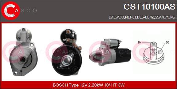 Casco CST10100AS - Стартер vvparts.bg