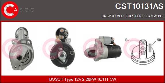 Casco CST10131AS - Стартер vvparts.bg